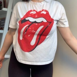 TRADED ON POSH rolling stones tee